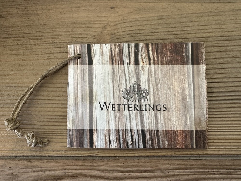 Wetterlings Axe Booklet - Instruction Manual