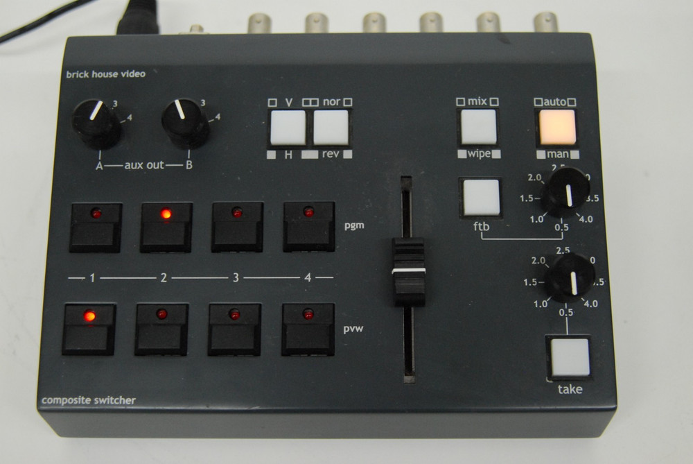 Brick House Video VTB-2A Composite Switcher - TESTED
