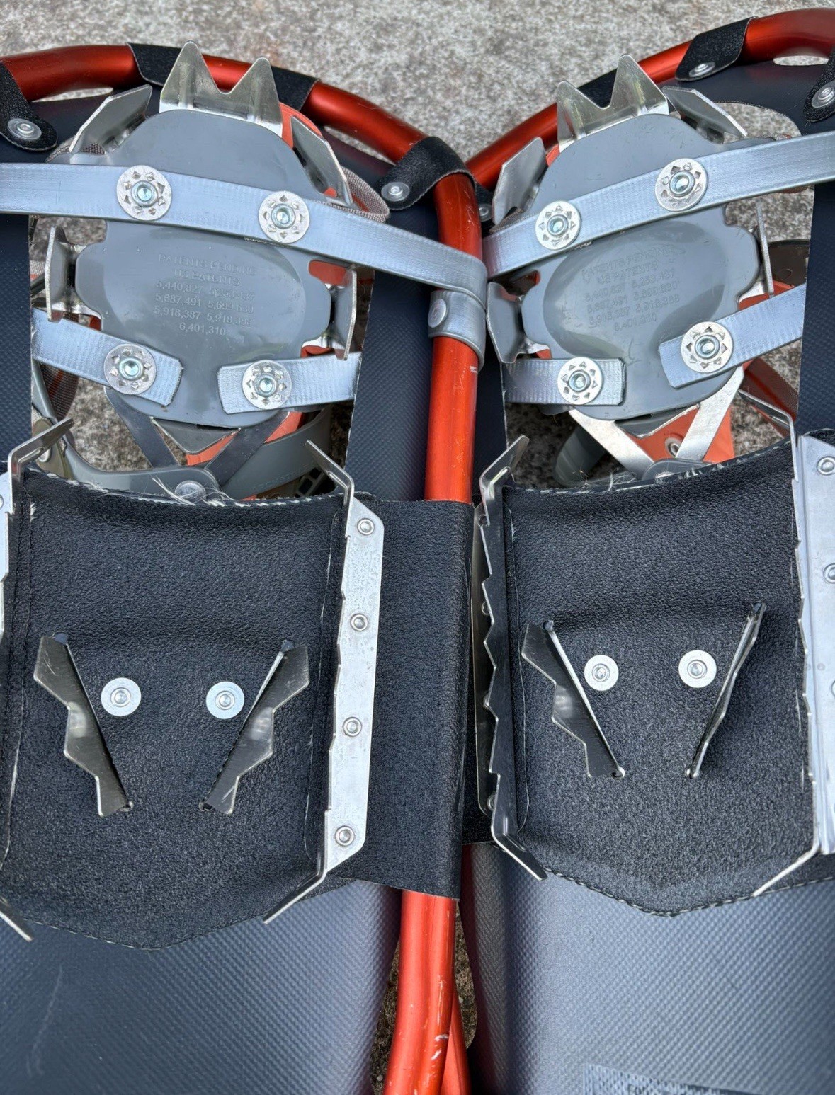 Snowshoes 25inch Atlas 1025 Black Orange