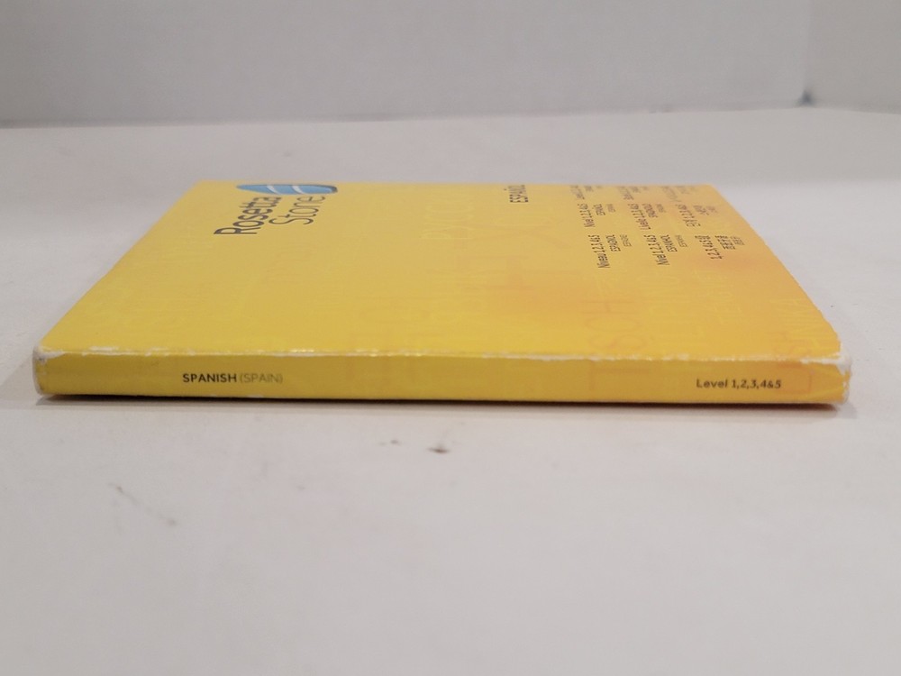 Rosetta Stone Spanish Disc Set Language Discs 1-5 - Application Disc Missing