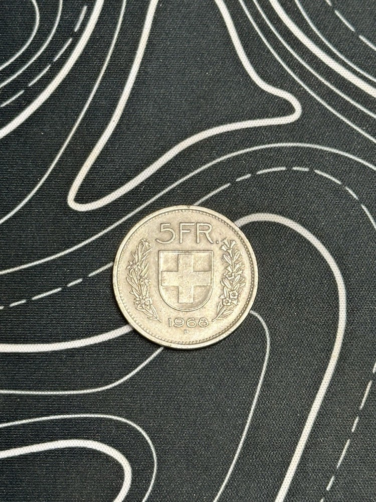 1968 5 francs silver