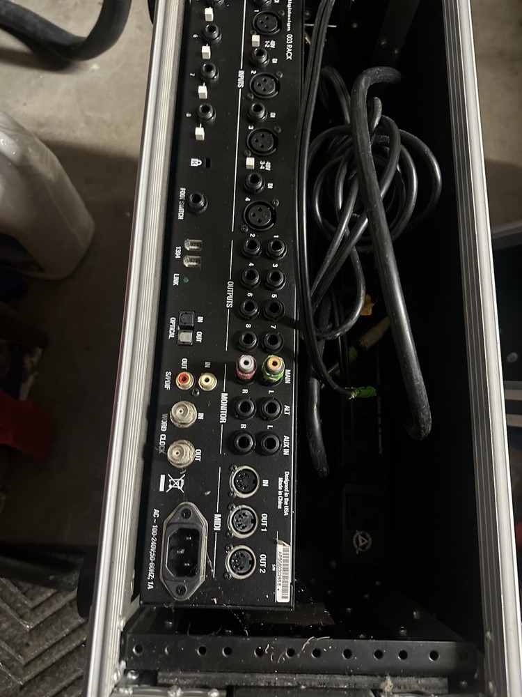 Studio Rack Setup – 8-Input Interface w/ Power Conditioner & ATA Case (Tested)