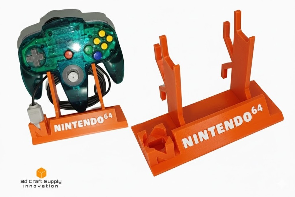 Floating Controller Stand-Mount Display Holder for Nintendo 64 N64
