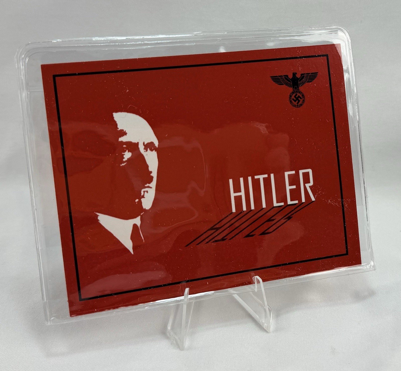 Hitler Nazi Germany Third Reich WWII Coin & Postage Stamp Album Set COA