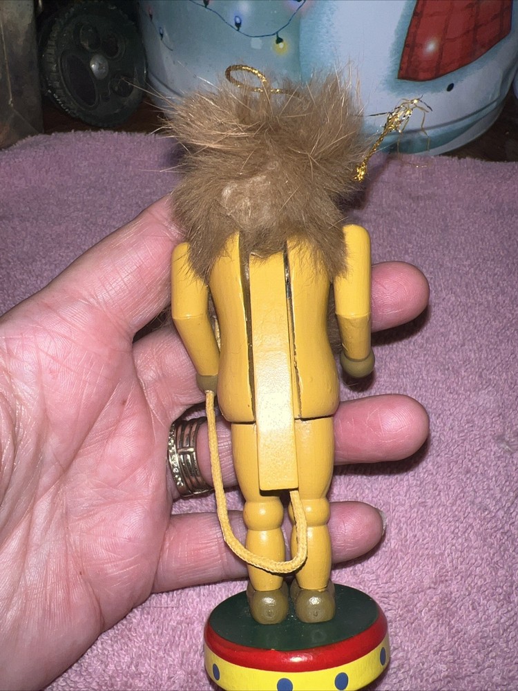 Nutcracker Village Lion Nutcracker Christmas Ornament 1998