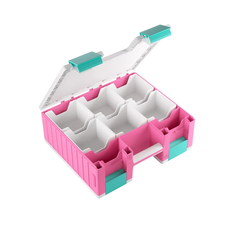 Gamegenic Game Castle Pink/Teal/Clear