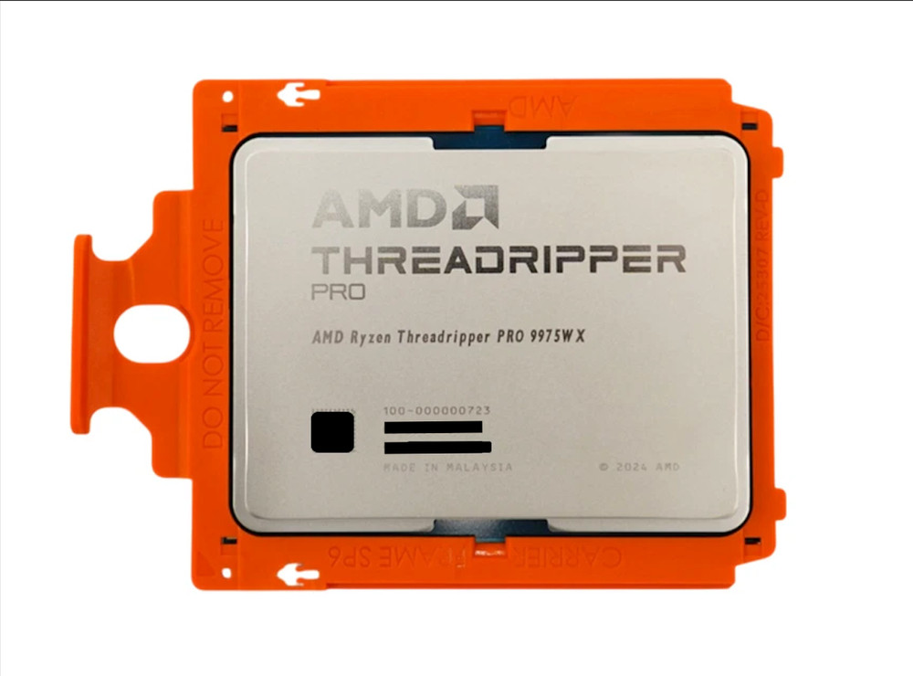 AMD Ryzen Threadripper PRO 9975WX 32-Core, 64-Thread UNLOCKED CPU