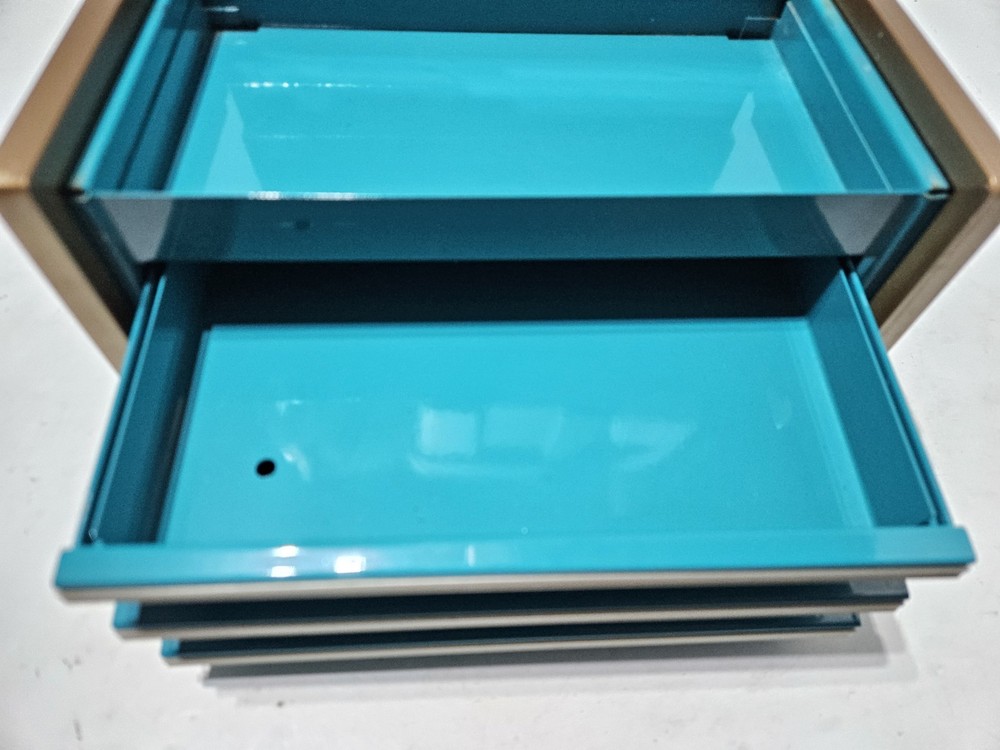 Snap-on Tools TEAL Micro Mini Tool Box Top Chest