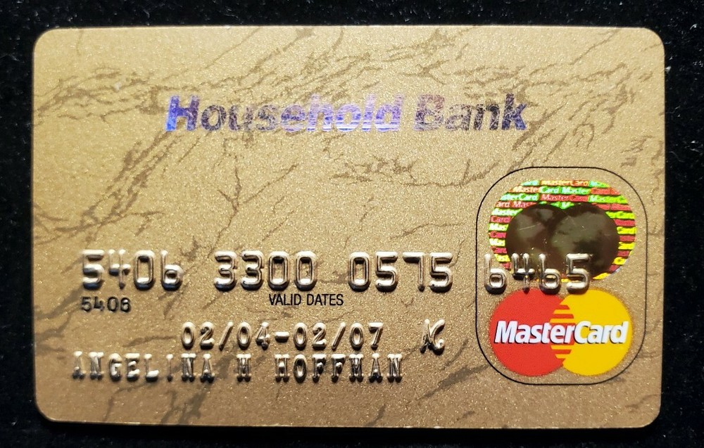 Household Bank Mastercard exp 2007 cc1374
