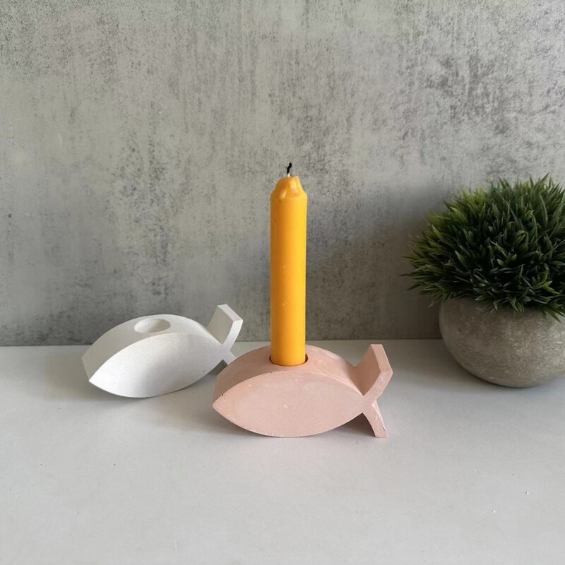 Fish Holder Molds for Making Tealight Holder Candlestick