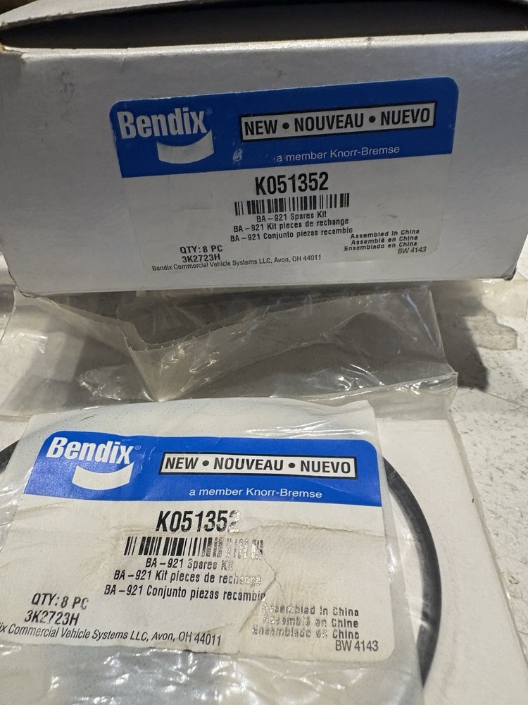 Bendix K051352 Air Brake Compressor Service Kit