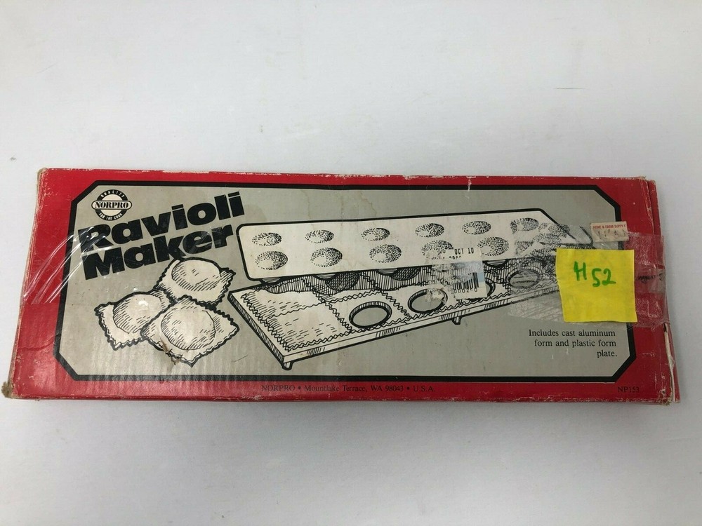 Norpro Ravioli Maker With Press Pasta Dough Mold Tool