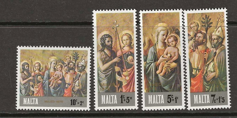 Malta 1976 christmas MNH  (m030)