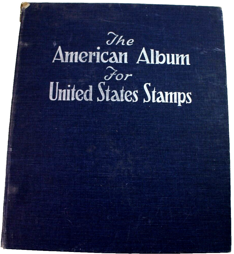 The American Album For United States Stamps Scott Publication HC 1946 182 Stamps