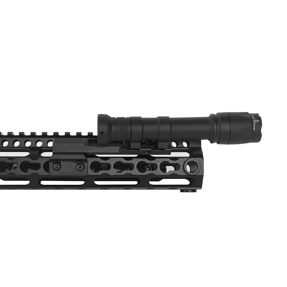 Tactical M600 M300 Flashlight Offset Base Mount Keymod Picatinny Mount Light