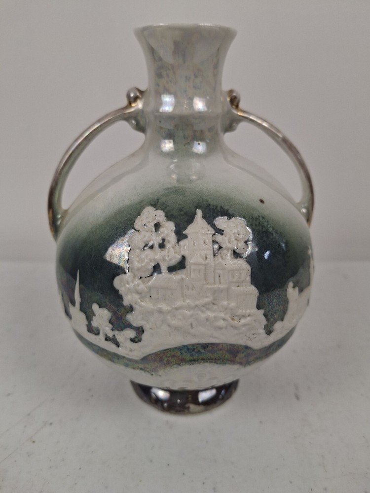 Porcelain Relief Vase