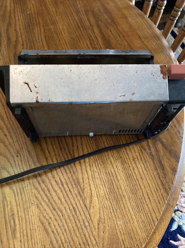 antique General Electric toaster 12x7x4.