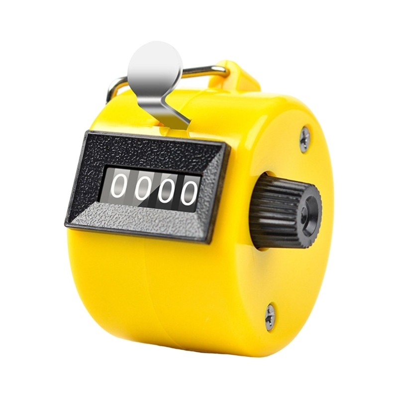 Handheld Tally Counter Hand Mechanical Counters 4 Digit Number Count Clickers