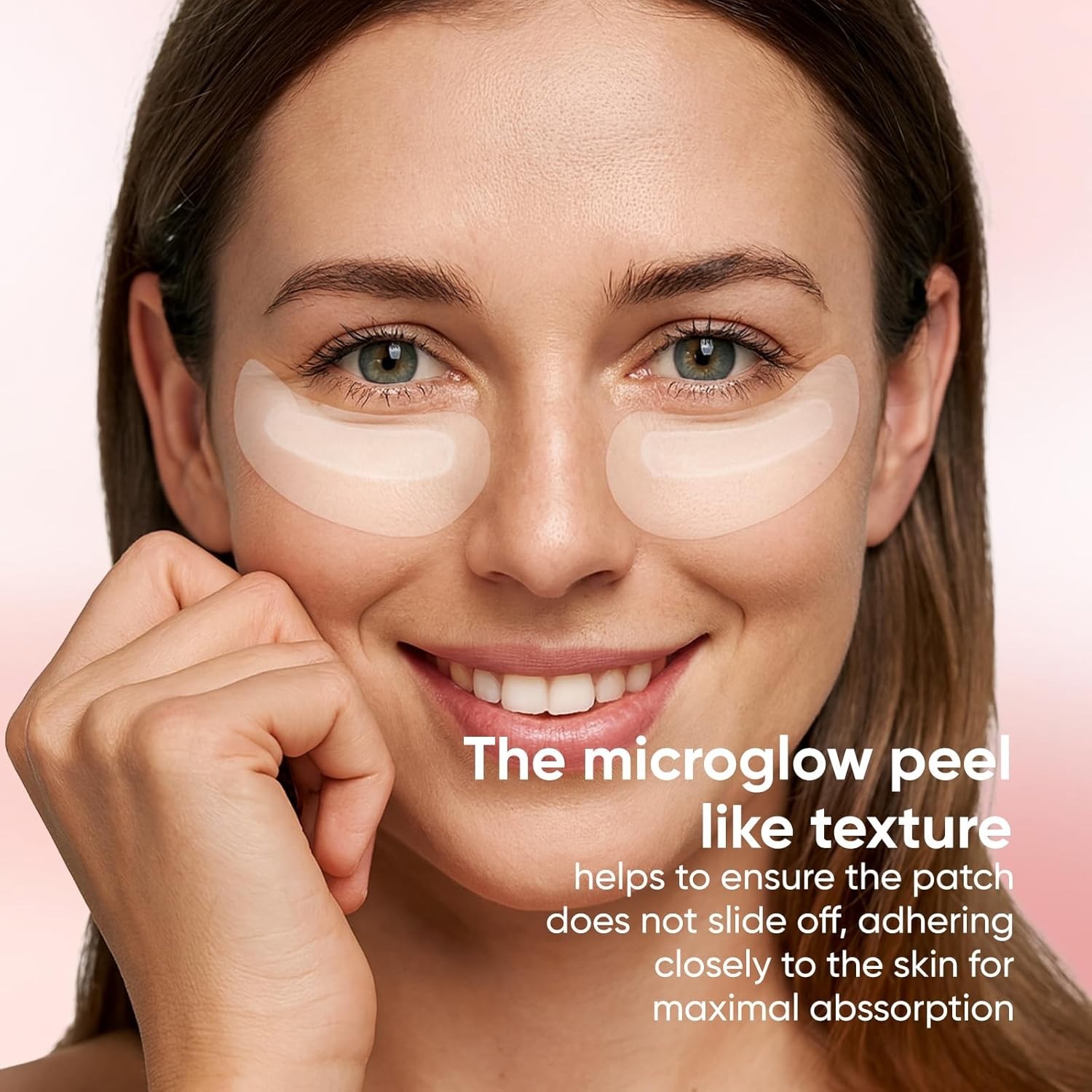 NOVALIFT MicroGlow Eye Patches,Under Eye Patchs Hyaluronic Acid Eye Mask for ...