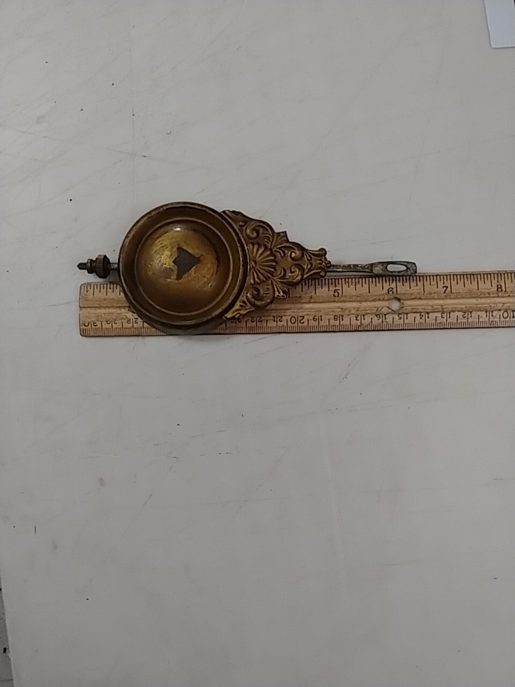 BULLSEYE PARLOR CLOCK PENDULUM