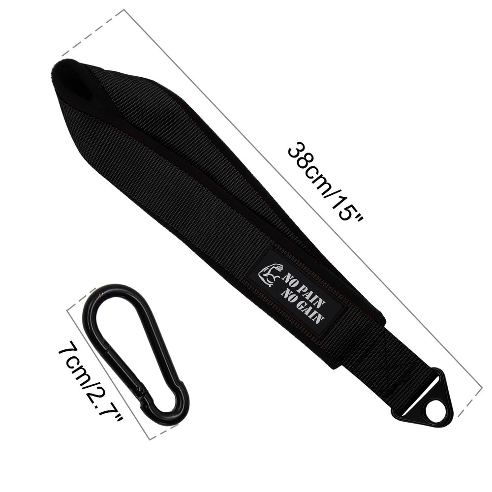 Arm Wrestling Training Strap Belt black strap only (not include loading pin)