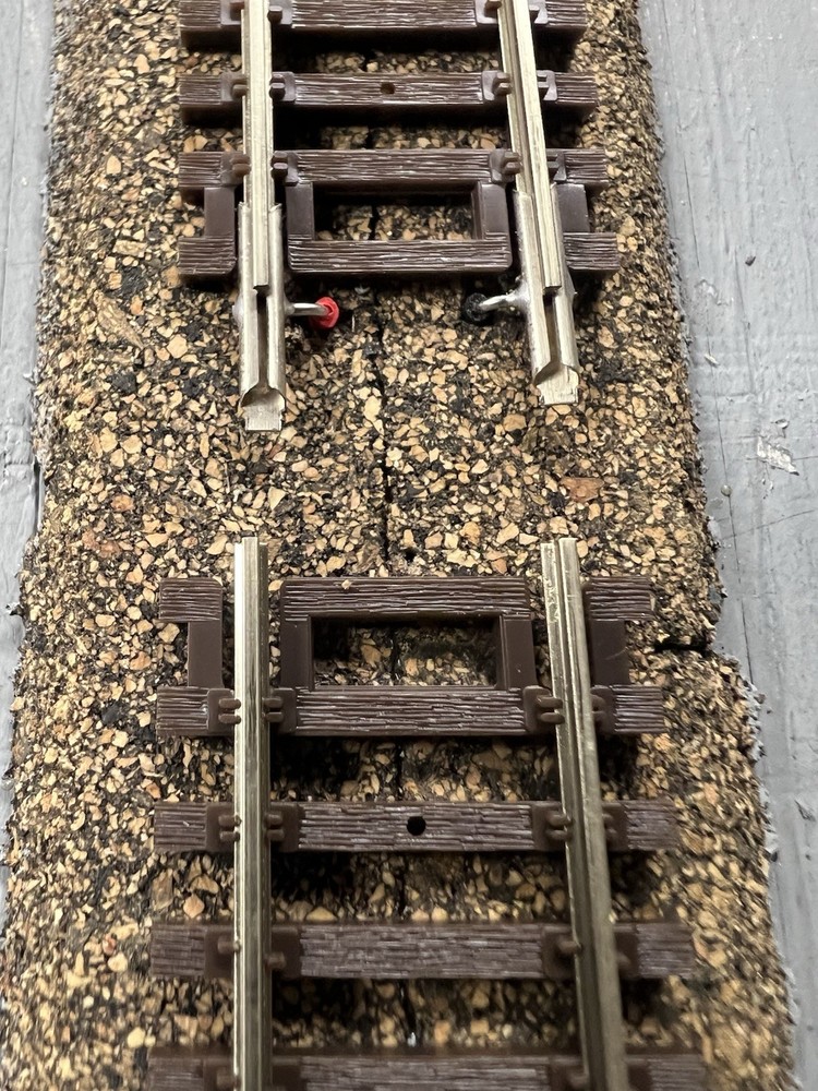Terminal Rail Joiners HO scale code 83 & 100 nickel silver W 10” leads (10 Pair)