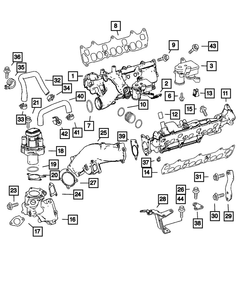 Genuine Mopar Insert 5175673AB