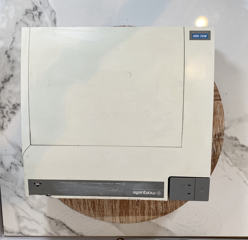 GE MAC 5000 Electrocardiograph EKG Machine / Power Test Only