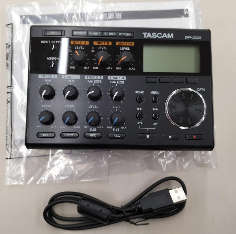 TASCAM DP-006 6-Track Digital Pocketstudio Portable Multitrack Recorder ​