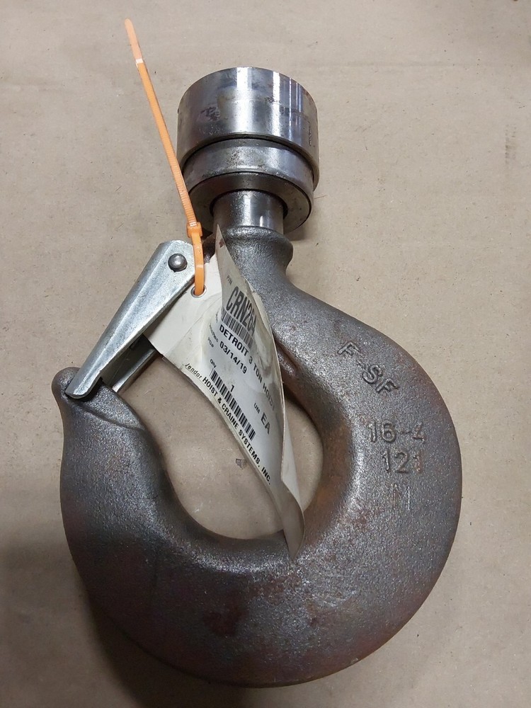Detroit 3 Ton Hoist Hook