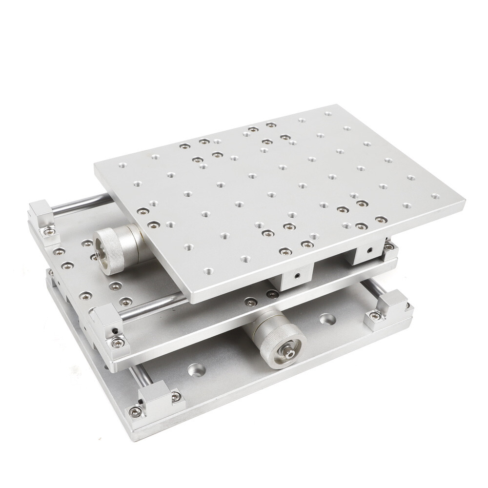 XY Axis 2 Axis Positioning Work Table Laser Marking Machine Adjustable Workbench