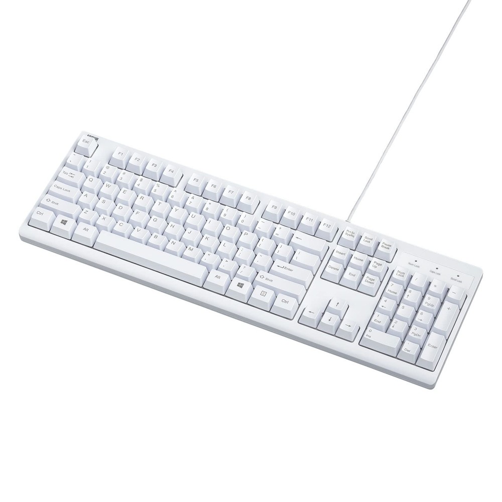 English USB keyboard white SKB-E5UW