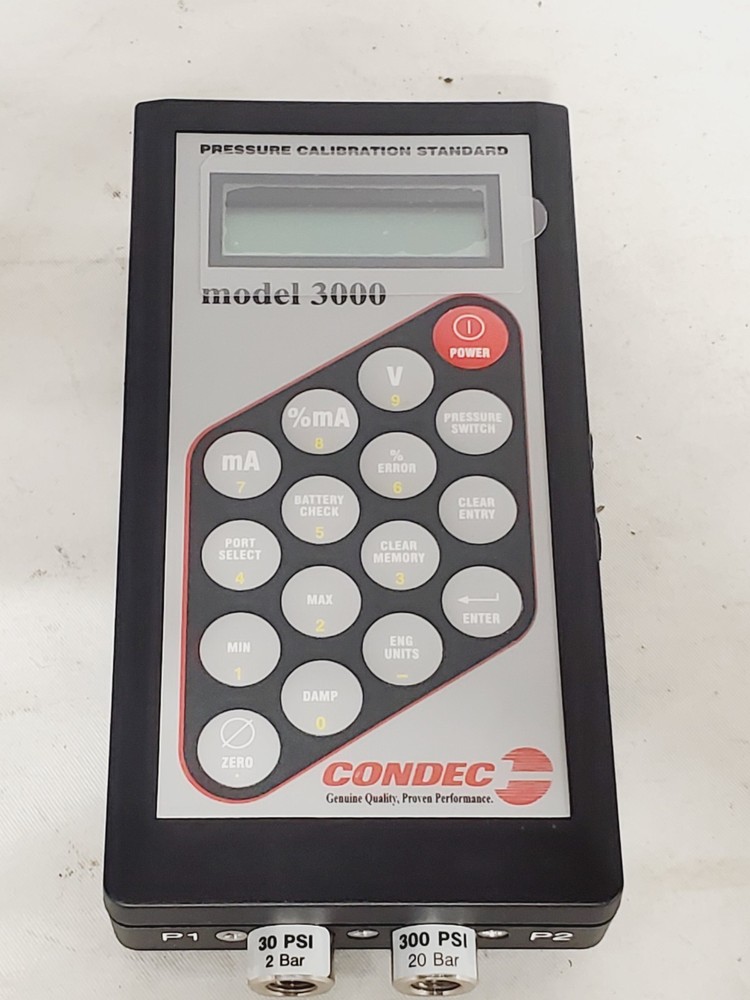CONDEC Model 3000 Pressure Calibration Standard Measurement Device