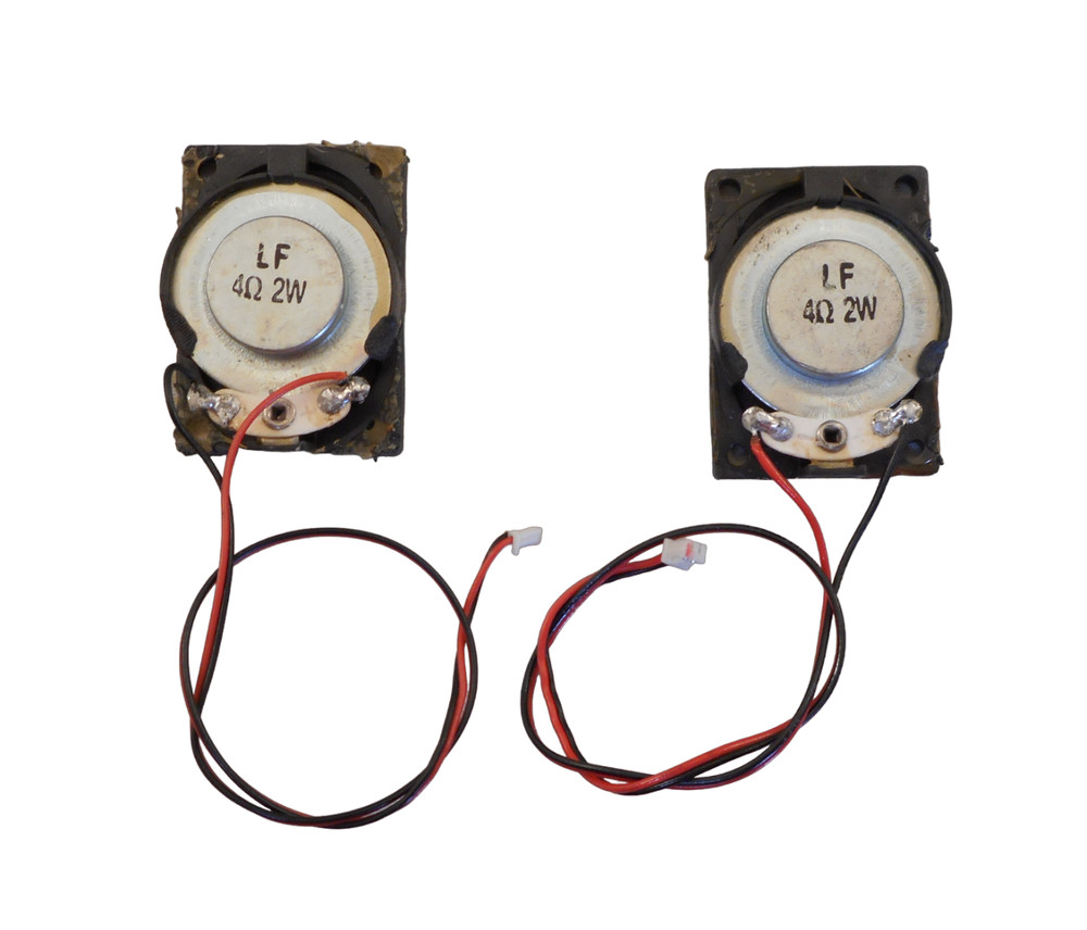 LF 4 Ohm 2 Watt 40mm x 28mm Rectangular Mini Speaker (Pair)
