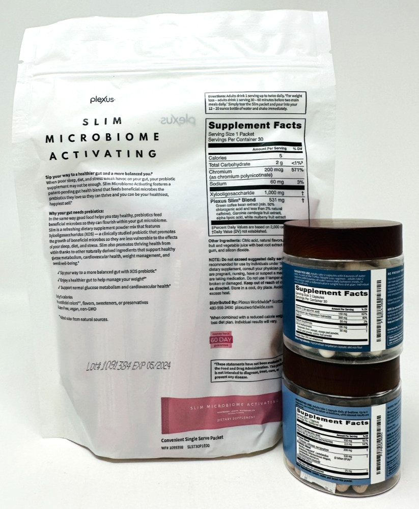 Plexus Slim Triplex ProBio5 Bio Cleanse Microbiome Activating 30 Packets 5/2026