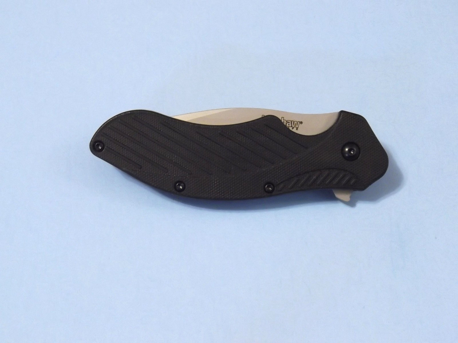 Kershaw 1605ST CLASH Black part serrate assisted linelock knife 4 3/8" closed
