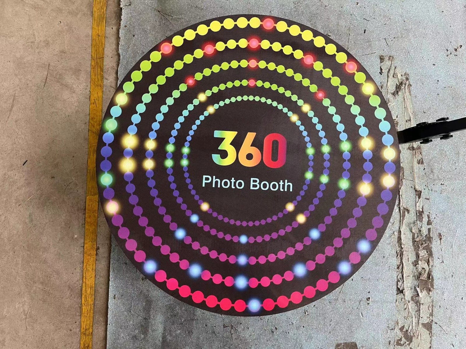 360 photo, video booth automatic, 60cm-68cm-80cm-100cm adjustable Rotating booth