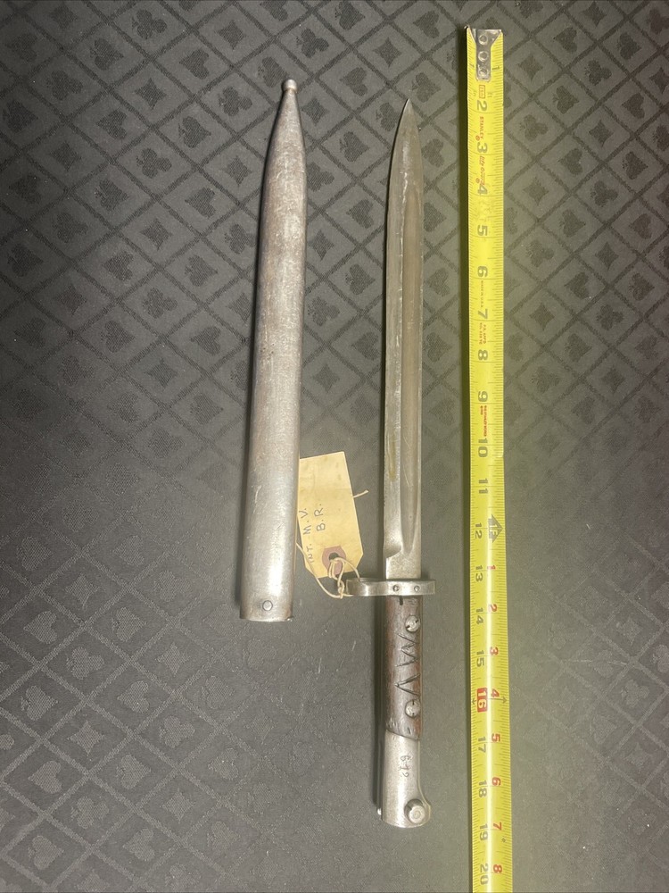 Czechoslovakian Vz23 Long W/Muzzle Ring & Scabbard