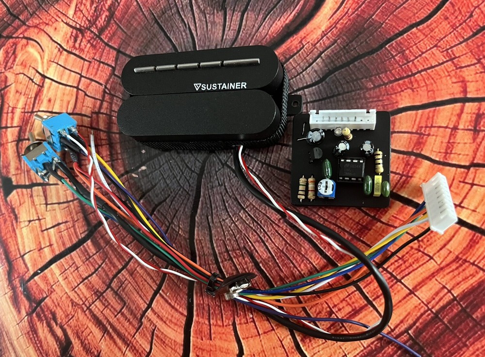 sustainer pickup Humbucker Fernandez Split/Non Split 3 Mode