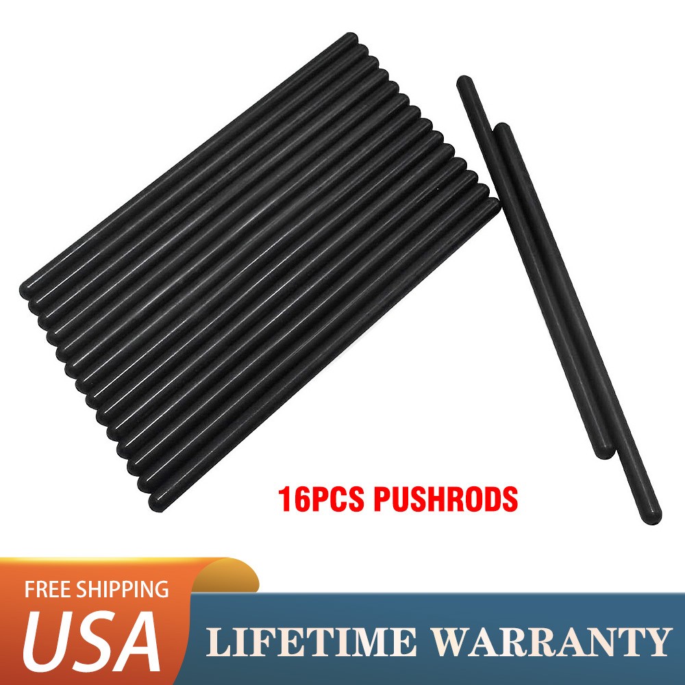 16X For GM LS 5/16" Hardened 7.400" Pushrods LS1 LS3 4.8L 5.3L 5.7L 6.0L 6.2L US
