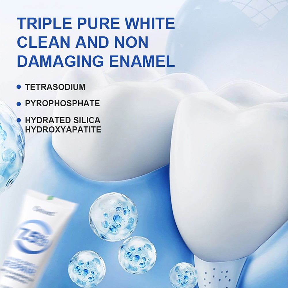 7.5% Hydroxyapatite Toothpaste Remove Yellow Tooth Stains For Sensitive Teeth