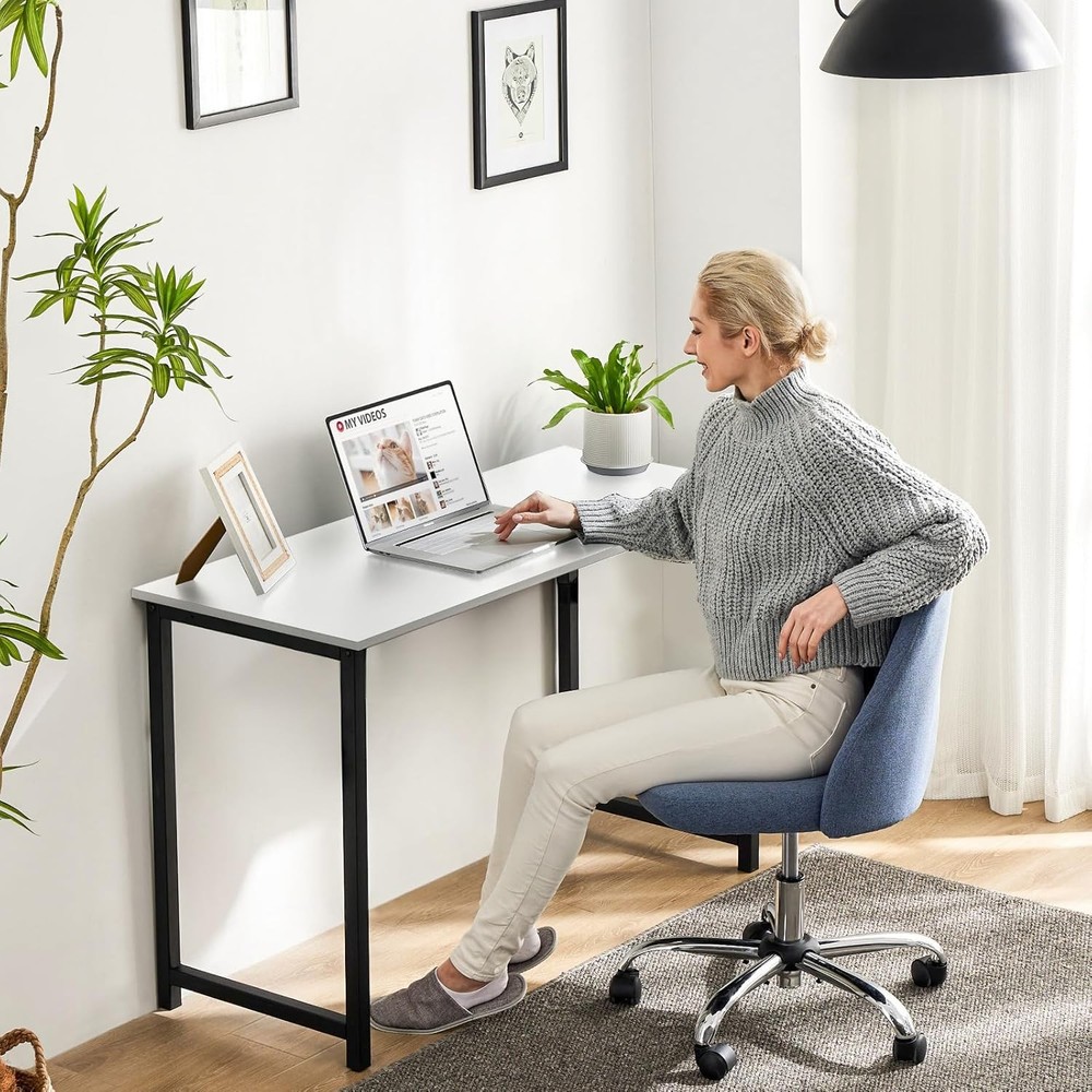 Sweetcrispy Computer Desk, Small Office 32 Inch Writing Work Study Student