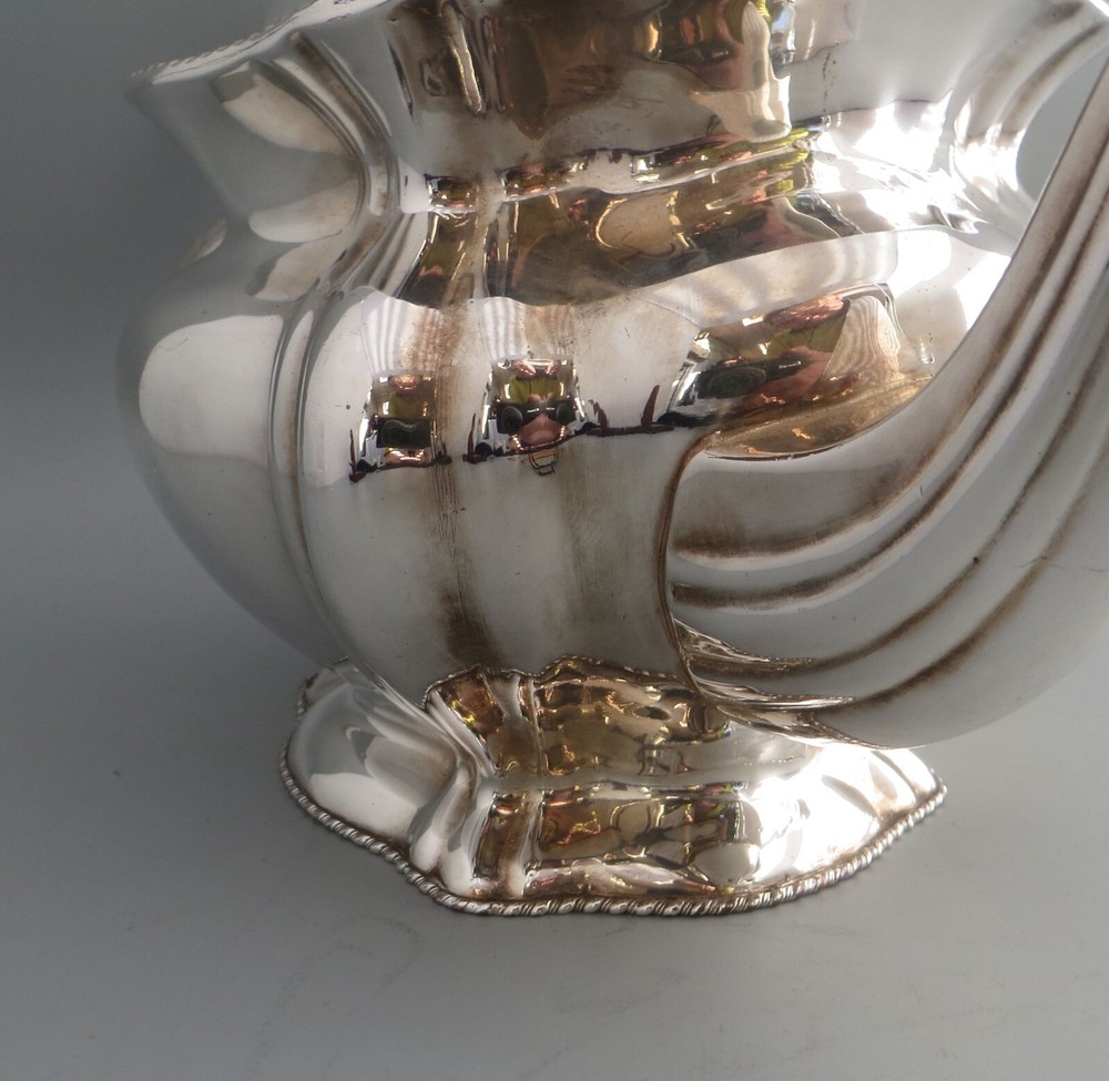 Old Sheffield Plate Georgian Silver on Copper Teapot Bull Mark