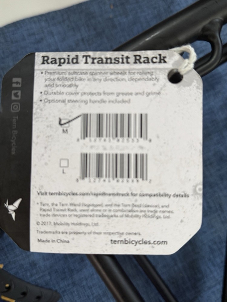 Tern Rapid Rapid Transit Rack (M)