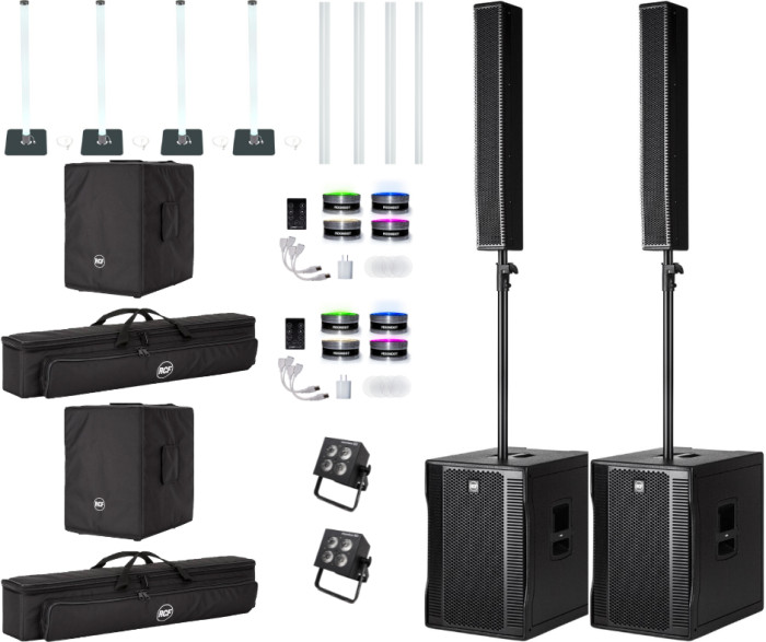 RCF EVOX 12 Package w/ Mobile Lighting