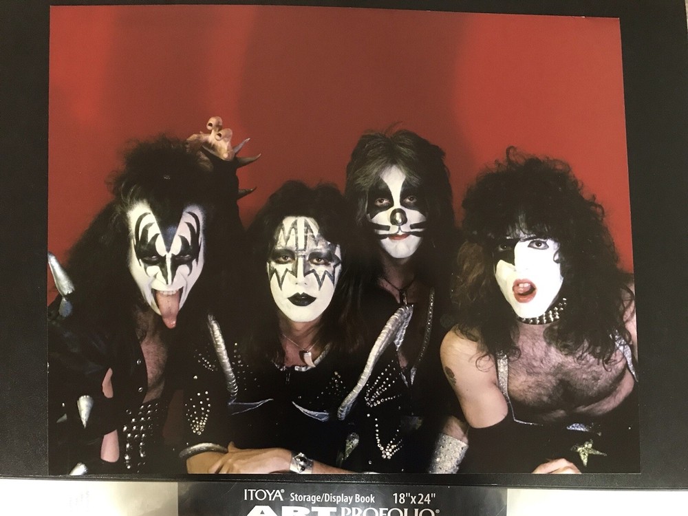 1975 1976 KISS Photo Portrait Poster ALIVE Destroyer Ace Peter Gene Paul