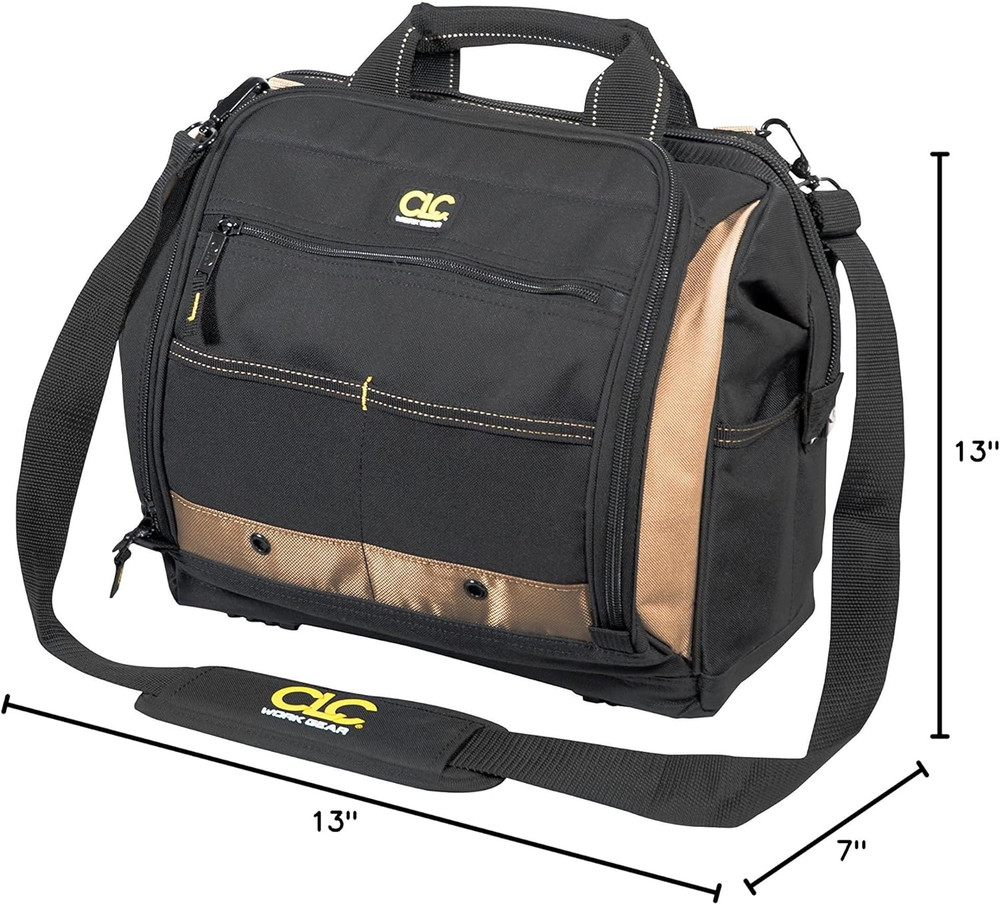 Versatile 30-Pocket Tool Carrier - 13" Multi-Compartment Organizer