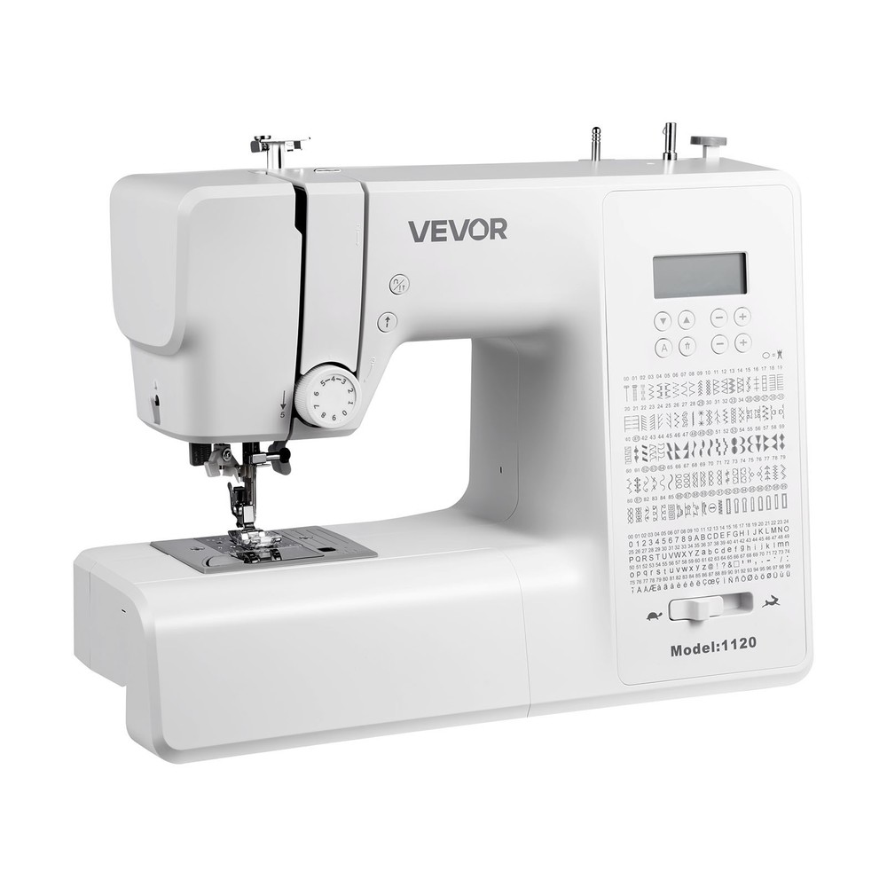 VEVOR Computerized Sewing Machine Digital Sewing Machine 200 Stitch Applications