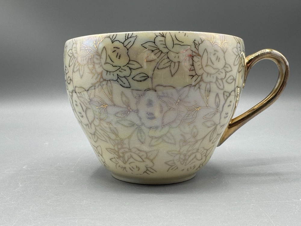 Tea Cup Red Rose Made in Japan