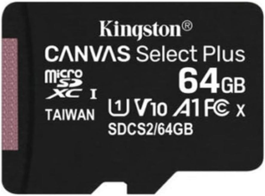Kingston 64GB Canvas Select Plus microSDXC Card
